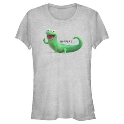 Hoppers Tom Lizard Happy And Cute Pose Graphic T-shirt In Athletic Heather