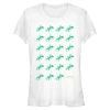 Hoppers Junior's  Tom Lizard Icon Grid Graphic T-shirt In Multi