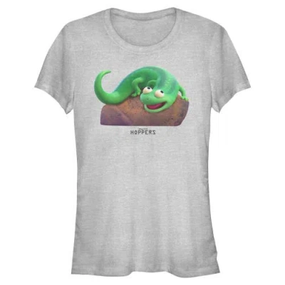 Hoppers Tom Lizard On A Rock Graphic T-shirt In Athletic Heather