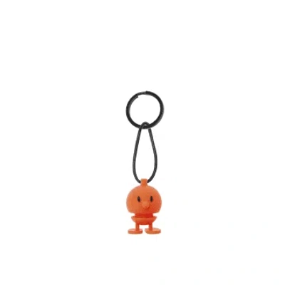 Hoptimist Orange Bumble Keychain