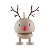 Hoptimist Reindeer Bumble Figure In Gray
