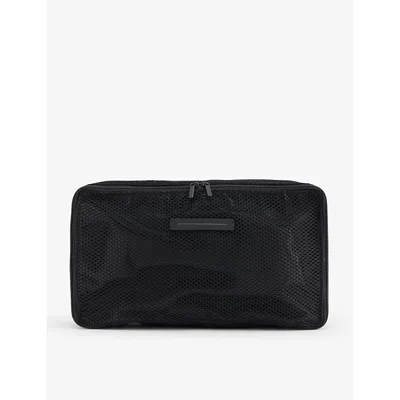 Horizn Studios All Black Set Of Three Mesh Packing Cubes