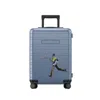 Horizn Studios | Cabin Luggage | H5 Essential Wura Edition In Glossy Blue Vega