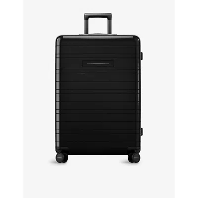 Horizn Studios Glossy All Black H7 Essential Shell Suitcase 77cm