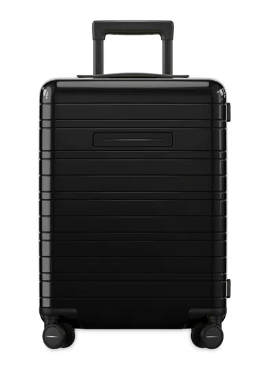 Horizn Studios Men's Essential Cabin Hardshell Carry-on Suitcase In Glossy All Black