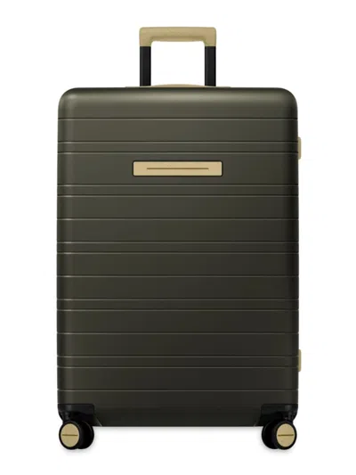 Horizn Studios Men's Re Series Check-in Polycarbonate Suitcase In Dark Olive