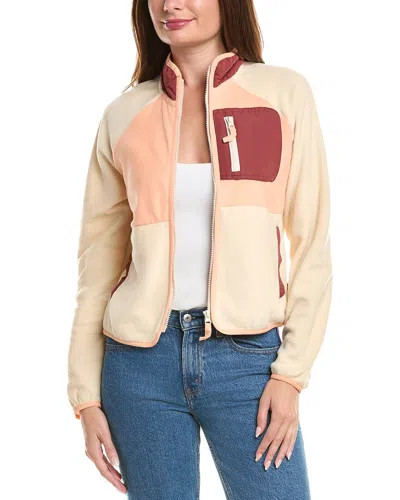 Horizon Micro Fleece Jacket In Brown