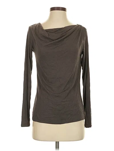 Pre-owned Horny Toad 3/4 Sleeve T-shirt In Brown