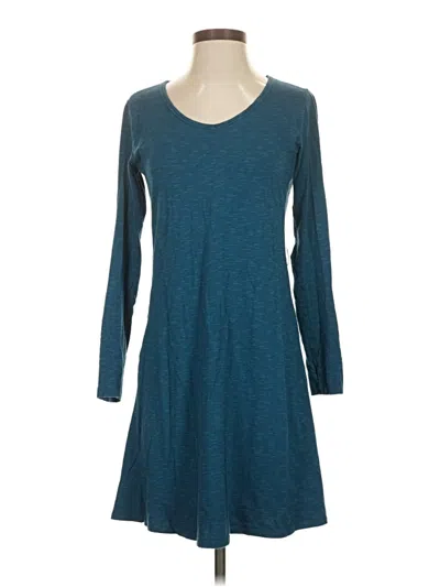 Pre-owned Horny Toad Casual Dress In Blue