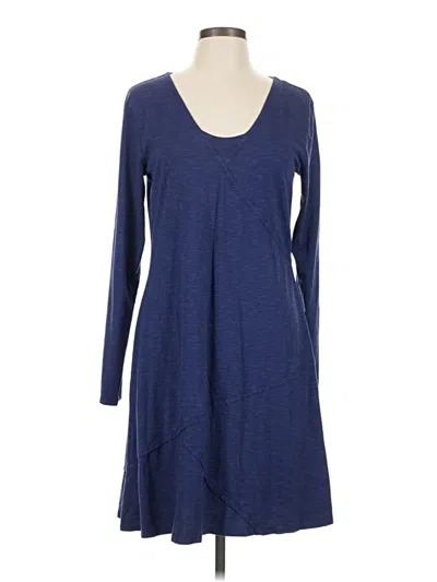 Pre-owned Horny Toad Casual Dress In Blue