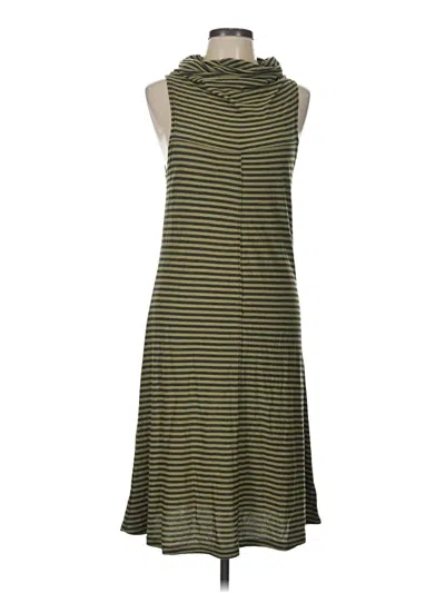 Pre-owned Horny Toad Casual Dress In Green