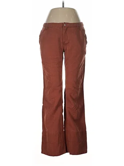 Pre-owned Horny Toad Casual Pants In Brown