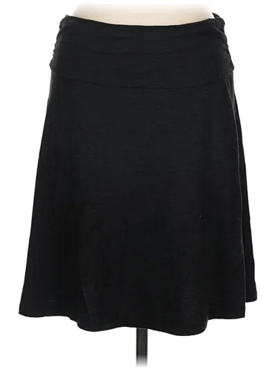 Pre-owned Horny Toad Casual Skirt In Black