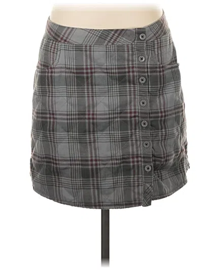 Pre-owned Horny Toad Casual Skirt In Gray