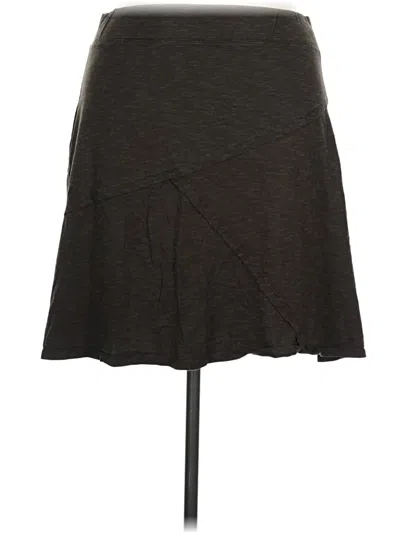 Pre-owned Horny Toad Casual Skirt In Gray