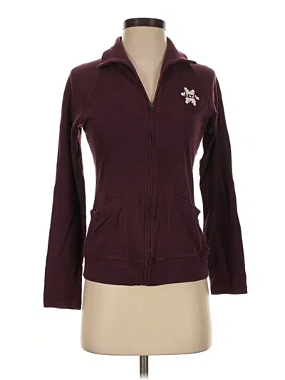 Pre-owned Horny Toad Jacket In Burgundy
