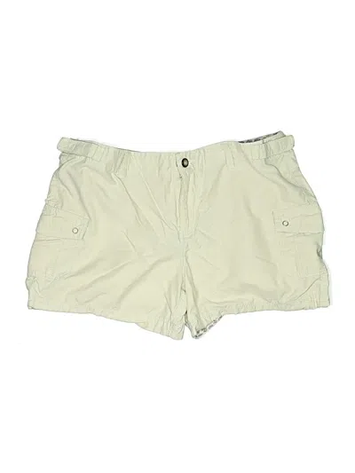 Pre-owned Horny Toad Khaki Shorts In Ivory