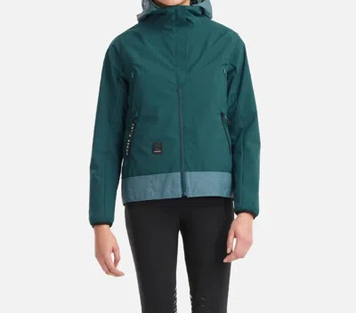 Horse Pilot Ladies Air Vest Compatible Bombers Jacket In Navy