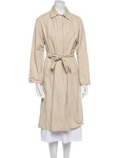 Pre-owned Horses Atelier Trench Coat In Neutral