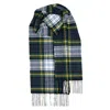 Hortons England Women's Green Harting Gordon Tartan Scarf In Green