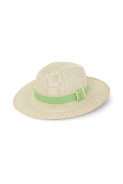 Hortons England Women's Green Studland Fedora Lime