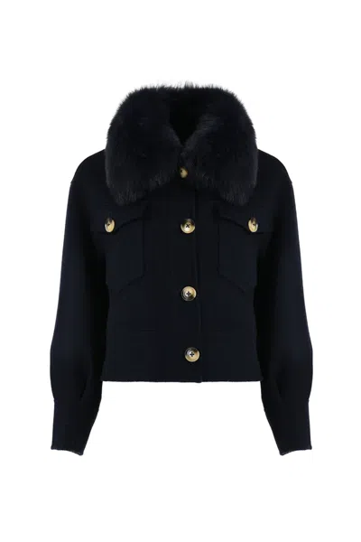 Hortons England Women's Hampstead Cashmere Jacket Black