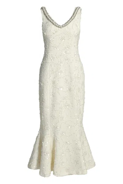 Hortons England Women's White Juliette Ivory Handmade Dress