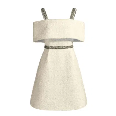 Hortons England Women's White Margot Ivory Dress