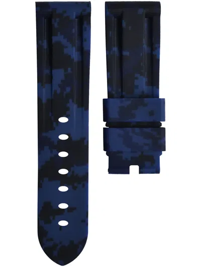 Horus Watch Straps 24mm Watch Strap In Blue