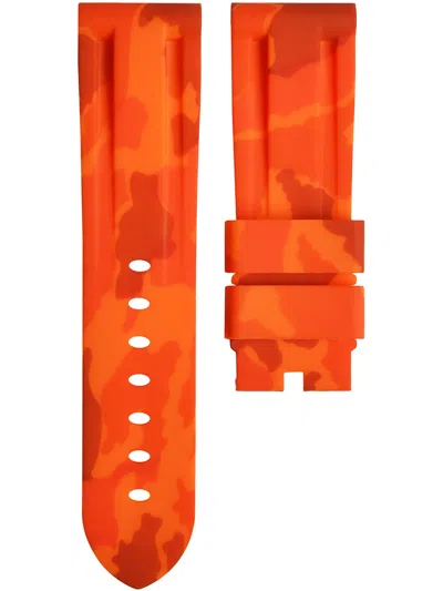 Horus Watch Straps 24mm Watch Strap In Orange