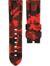 Horus Watch Straps 24mm Watch Strap In Red