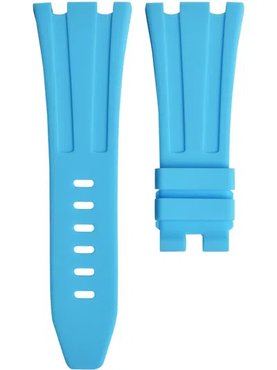 Horus Watch Straps 42mm Audemars Piguet Royal Oak Offshore Watch Strap In Blue