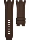 Horus Watch Straps 44mm Audemars Piguet Royal Oak Offshore Watch Strap In Braun