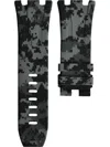 Horus Watch Straps 44mm Audemars Piguet Royal Oak Offshore Watch Strap In Grau