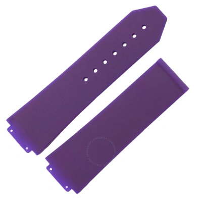 Horus Watch Straps For Hublot Big Bang (44mm) Integrated Royal Purple Rubber Watch Band H44-prpl
