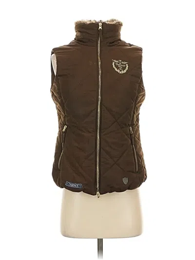 Pre-owned Horze Crescendo Vest In Brown