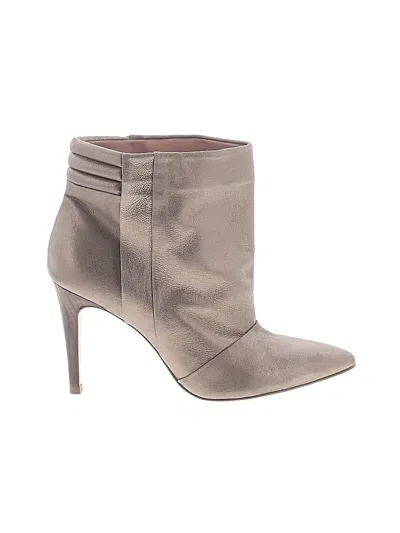 Pre-owned Hoss Ankle Boots In Gray