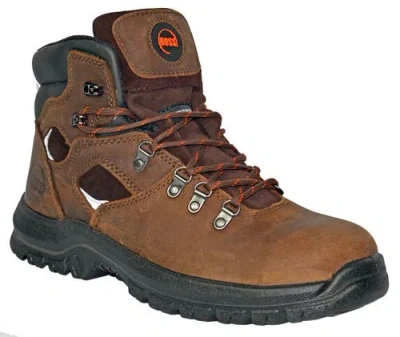Hoss Boot Company Hoss Adam 6 Inch Steel Toe Work Boot In Brown
