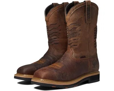 Hoss Boot Company Hoss Boot Co Rushmore Western Cowboy Brown Com Toe Work Boot Zogg1084