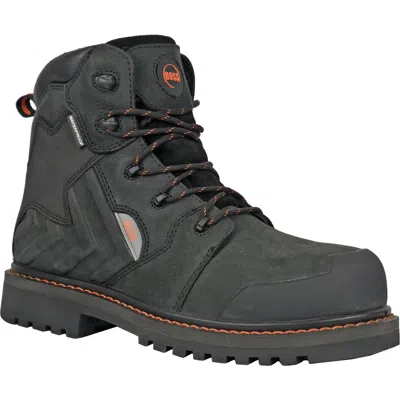 Hoss Boot Company Hoss Bronc Composite Toe Waterproof Work Boot In Black