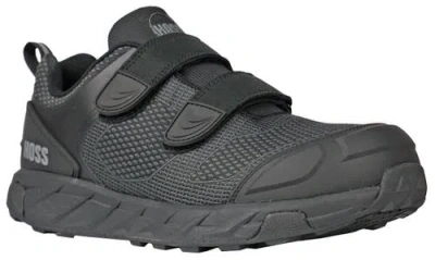 Hoss Boot Company Hoss Buster Velcro Composite Toe Work Shoe In Black