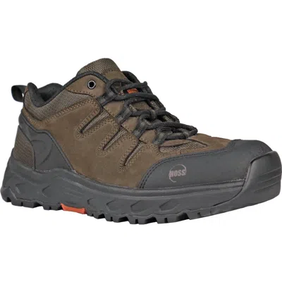 Hoss Boot Company Hoss Eric Low Composite Toe Athletic Work Shoe In Brown