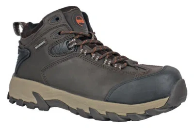 Hoss Boot Company Hoss Frontier Composite Toe Waterproof Work Boot In Brown