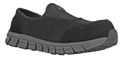 Hoss Boot Company Hoss Meteorite Mens Composite Toe Athletic Work Shoe In Black