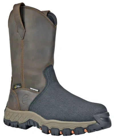 Hoss Boot Company Hoss Recon 11 Inch Composite Toe Met Guard Work Boot In Multi