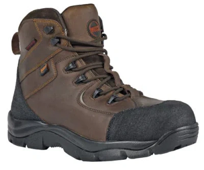 Hoss Boot Company Hoss Ridge Composite Toe Work Boot In Brown