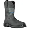 Hoss Boot Company Hoss Rushmore Composite Toe Puncture Resistant Work Boot In Black