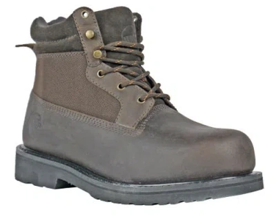 Hoss Boot Company Hoss Scout Steel Toe Work Boot In Brown