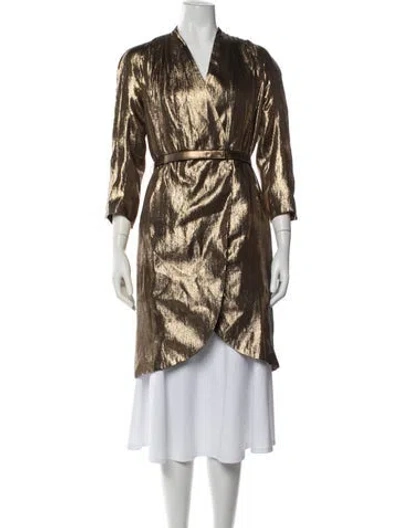 Pre-owned Hoss Intropia Coat W/ Tags In Brown
