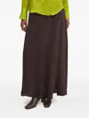 Hoss Intropia Elasticated-waistband Maxi Skirt In Brown